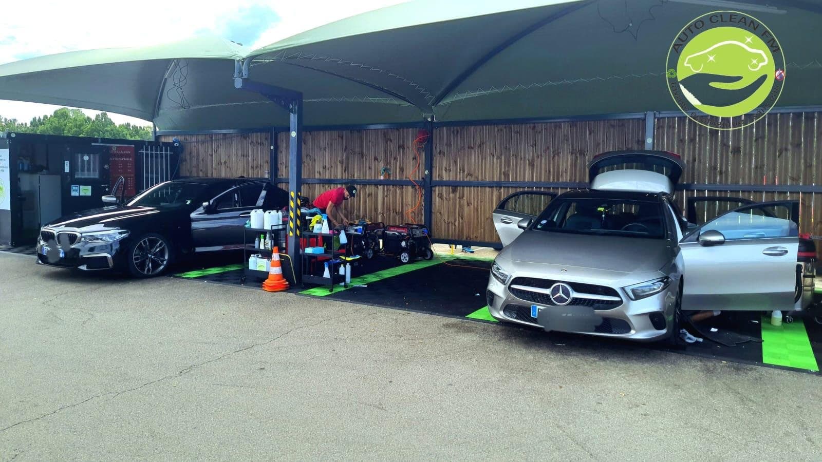 Centre de lavage AUTO CLEAN FM Lyon / Saint-Priest — Parking Auchan Saint-Priest Porte des Alpes, Saint-Priest